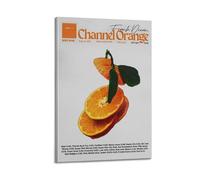 QUANHAIUSUU Frank Ocean Channel Orange Poster sur toile HD pour salon, chambre à coucher, bureau, décoration artistique créative, cadeau, 60 x 90 cm, style 2