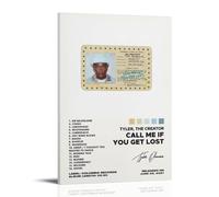 QUANHAIUSUU Tyler The Creator-Call Me If You Get Lost Poster HD sur toile pour salon, chambre à coucher, bureau, décoration artistique créative cadeau