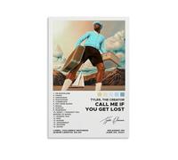 QUANHAIUSUU Tyler, The Creator Call Me If You Get Lost Poster HD sur toile pour salon, chambre à coucher, bureau, décoration artistique créative