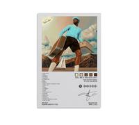 QUANHAIUSUU Tyler The Creator Poster HD Call Me If You Get Lost sur toile pour salon, chambre à coucher, bureau, décoration artistique créative cadeau