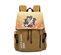 QUANJIAFU Anime Dos Sac Pour Demon-Slayer-Zenitsu-Cosplay-Sac-à-Dos 42x27x12cm
