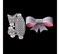 Quanjucheer Matrices de découpe pour bricolage, scrapbooking, album photo, cartes, pochoirs Cute Bowknot