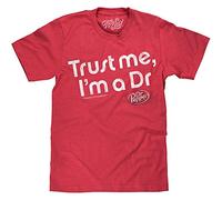 QUANLI T-shirt Dr. Pepper Trust Me I'm A Dr, Noir , XL