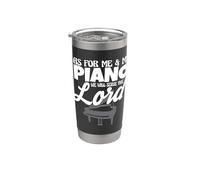 Quant à moi et à mon piano, nous servirons le Lord Worship Band Gobelet isotherme en acier inoxydable double paroi
