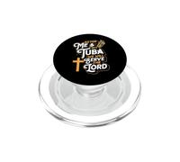 Quant à Moi et à Mon Tuba, Nous servirons Le Seigneur chrétien PopSockets PopGrip pour MagSafe