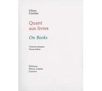 Quant aux livres