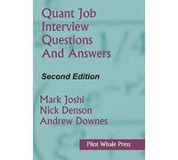 Quant Job Interview Questions and Answers