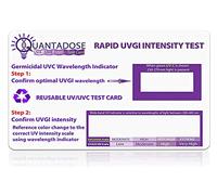 QuantaDose Carte de test de lumière UVC 2ème génération avec technologie WPV Word Power Visibility