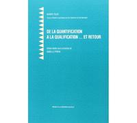 Quantification à la qualification... et retour (de la) - Isabelle Perrin - Presses De La Sorbonne Nouvelle - broché - Etude