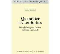 Quantifier les territoires Martine Mespoulet (Auteur)