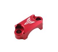 QUANTING Collier de Serrage du maître-Cylindre de Frein Compatible avec Le Couvercle de Serrage du Guidon de Moto YZF R125 R1 R6 R7 R25 R3 R15 MT15 MT 03 25 XJ6 FZ8 T-Max(Red)