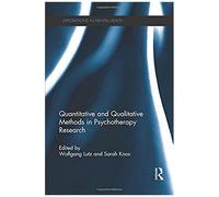 Quantitative and Qualitative Methods in Psychotherapy Research – Routledge