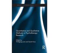 Quantitative and Qualitative Methods in Psychotherapy Research - Taylor amp Francis Ltd - Taylor amp Francis Ltd - Livre en Anglais - Paperback Taylor amp Francis LtdTaylor amp Francis Ltd (Auteur)