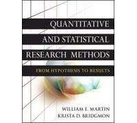 Quantitative And Statistical Research Methods