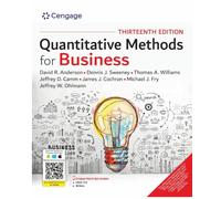 Quantitative Methods for Business, 13th Edition