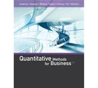 Quantitative Methods for Business by James University of Alabama Cochran Jeffrey Ohlmann, James Cochran, Michael Fry, Jeffrey D Camm (Auteur)