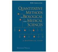 Quantitative Methods In Biological And Medical Sciences