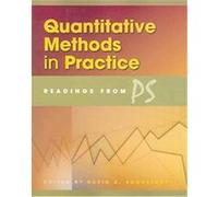 Quantitative Methods in Practice David A. Rochefort (Auteur)