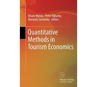 Quantitative Methods In Tourism Economics