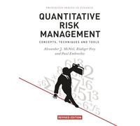 Quantitative Risk Management: Concepts, Techniques and Tools