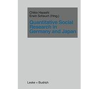 Quantitative Social Research In Germany And Japan