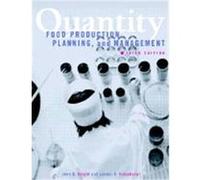 Quantity: Food Production, Planning, and Management Knight, John B., Kotschevar, Lendal Henry, Kotschevar, Lendal Henry (Auteur)