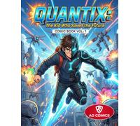 QUANTIX: The Kid Who Saved the Future: A Superhero Comic Adventure Full of Gadgets, Time Powers, and Kid Hero Action