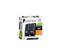 QUANTO - Haut-parleurs - pour PC - noir
