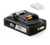 Quantrex Batterie Lithium-ION 18V 5.0 Ah, Remplacement pour Makita Batteries BL1860B BL1850B BL1840B BL1830B BL1820B BL1815N Compatible avec Les Outils électriques