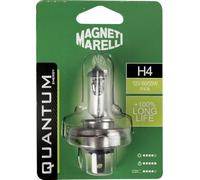 Quantum Energy Ampoule Magneti Marelli H4 longue durée de vie pour voiture individuelle, connexion P43t, 12 V 60/55 W