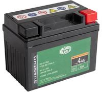 Quantum Energy Batterie Magneti Marelli pour motos et scooters 4AH 12V 50A, technologie AGM étanche, pôle positif droit