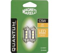 QUANTUM ENERGY Magneti Marelli C5W LED SV8 12V Paire Ampoules Auto 3SMD CANBUS