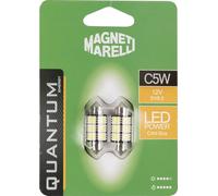 Quantum Energy Magneti Marelli C5W, paire d'ampoules LED automatiques 6 SMD 12 V, prise SV8.5
