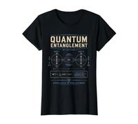 Quantum Entanglement Physique Science Théorie Graphic Wear T-Shirt Graphique avec Valeur