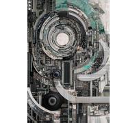 Quantum Grid Journal - 6x9 Dot Grid Tech Notebook | 200 Pages | White Paper | Cyber Pattern Cover: Futuristic for Coders, Creators & Thinkers | ... x 9 | 200 White Pages | Paperback & Hardcover