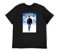Quantum Leap TV Show Mens Cusual Tee T Shirt Black S