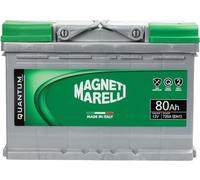 Marelli Batterie pour voiture 80AH 12V 720A EN1 pour cassette L3B
