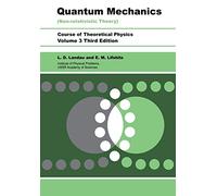 Quantum Mechanics: Non-Relativistic Theory