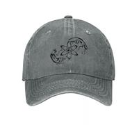 Quantum Mechanics Unisexe Casquettes de Baseball Hip Hop Animal en Détresse Chapeaux Lavés Casquette Extérieur Toutes Saisons Voyage Couvre-Chef