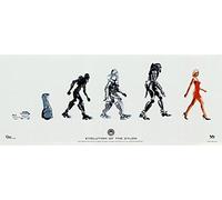 Quantum Mechanix - Battlestar Galactica poster Evolution of The Cylon 74 x 30 cm