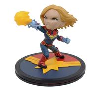 Quantum Mechanix Captain Marvel Q-Fig Figure Captain Marvel 9 cm, Blue Standard