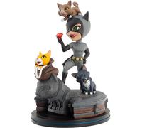 Quantum Mechanix Qmx - Batman: The Animated Series - Catwoman 5" Q-Fig Elite [Ne