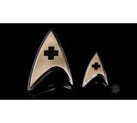 Quantum Mechanix - Star Trek: Discovery - Enterprise Medical Badge And Pin Set [