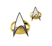 Quantum Mechanix Star Trek : The Next Generation - Set pin's & pin Communicator