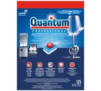 Quantum Professional Tablettes de lavage pour lave-vaisselles - Paquet de 125 tablettes