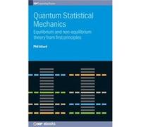 Quantum Statistical Mechanics - Attard Phil University of Sydney Australia - Oxford University Press - Livre en Anglais - Hardback Attard Phil University of Sydney AustraliaAttard Phil University of S