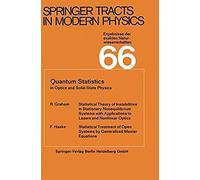 Quantum Statistics In Optics And Solid-State Physics