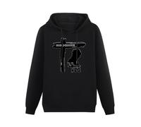 Quanu Indochine Groupe Rock Mens Funny Unisex Sweatshirts Graphic Print Hooded Black Sweater XXL