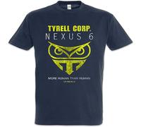QUANYAN Urban Backwoods Tyrell Corporation Nexus 6 Men T Shirt Navy L