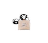 Quaranta Settimane Qs0230030 Copricapezzoli D'Argento Nati Naturali Coppette In Argento Per L'Allattamento, Argento